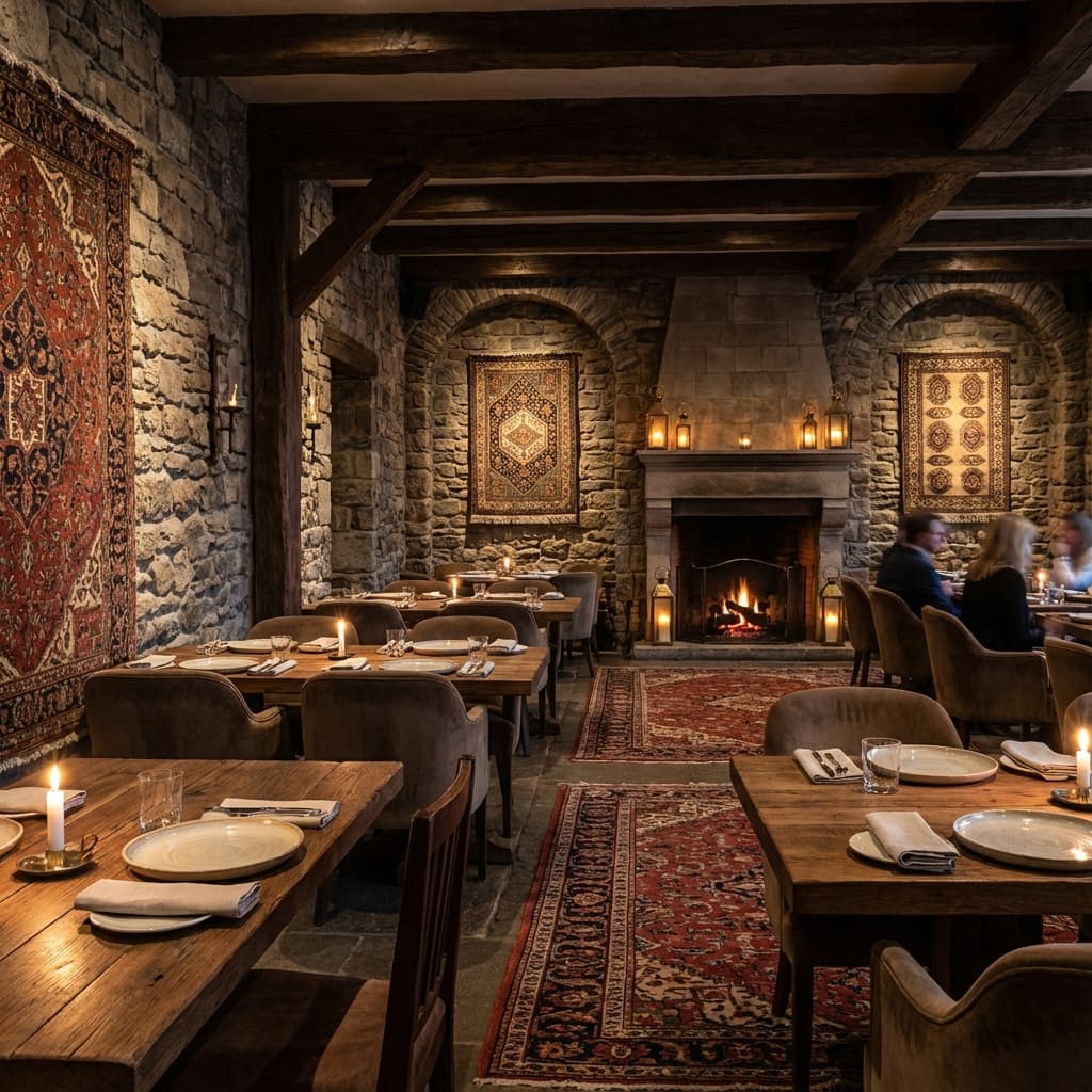 Ambiente Acolhedor do Restaurante